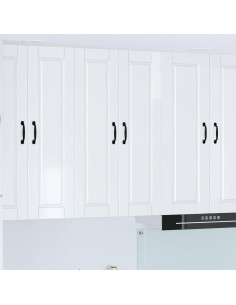 Mobile da cucina con lo scaffale Bianco Lucido 60 x 31 x 100 cm