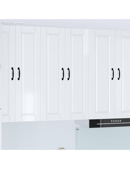 Mobile da cucina con lo scaffale Bianco Lucido 60 x 31 x 100 cm