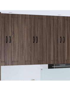 Mobile da cucina con porta Rovere Marrone 60 x 31 x 100 cm