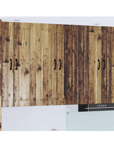 Mobile da cucina con lo scaffale Legno vecchio 60 x 31 x 100 cm