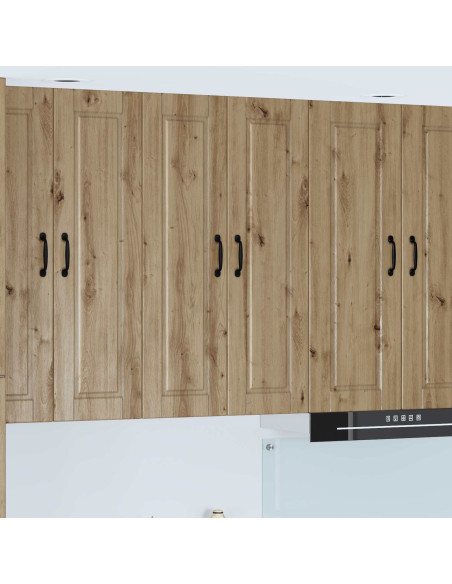 Mobile da cucina con porta Rovere artigianale 60 x 31 x 100 cm