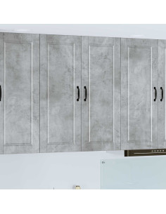 Mobile da cucina con porta Grigio cemento 80 x 31 x 100 cm