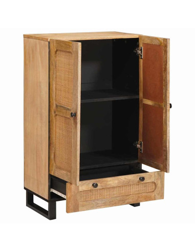 Credenza Marrone 60 x 33 x 100 cm Legno di mango massello