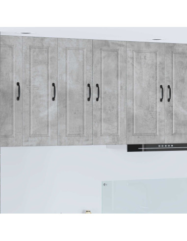 Mobile da cucina con lo scaffale Grigio cemento 30 x 31 x 80 cm