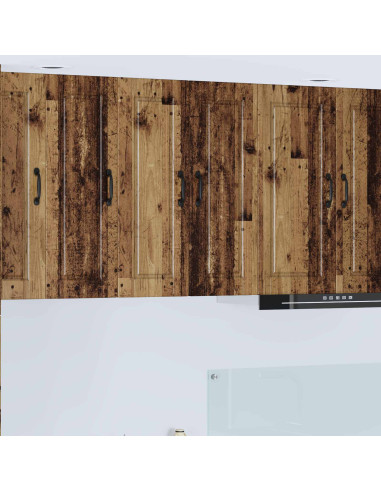 Mobile da cucina con porta 2 pcs Legno vecchio 30 x 31 x 80 cm