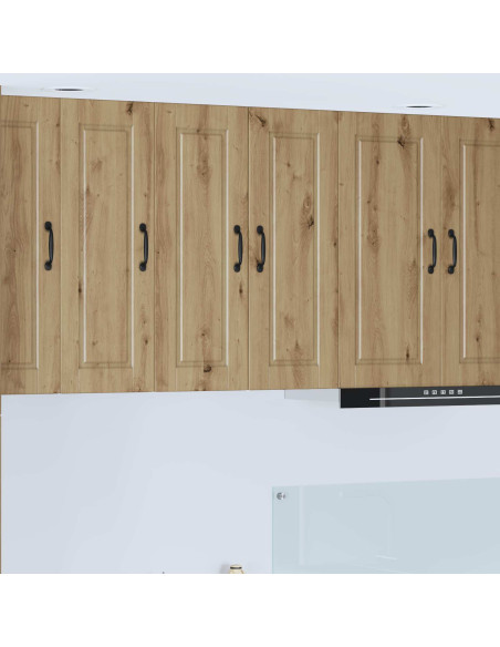 Mobile da cucina 2 pcs Rovere artigianale 30 x 31 x 80 cm