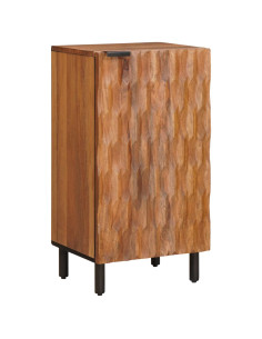 Credenza con porta Finitura Marrone Acacia 40 x 33 x 75 cm