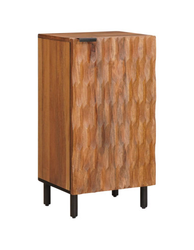 Credenza con porta Finitura Marrone Acacia 40 x 33 x 75 cm