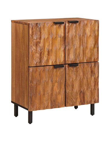 Credenza con porta Finitura Marrone Acacia 60 x 33 x 75 cm