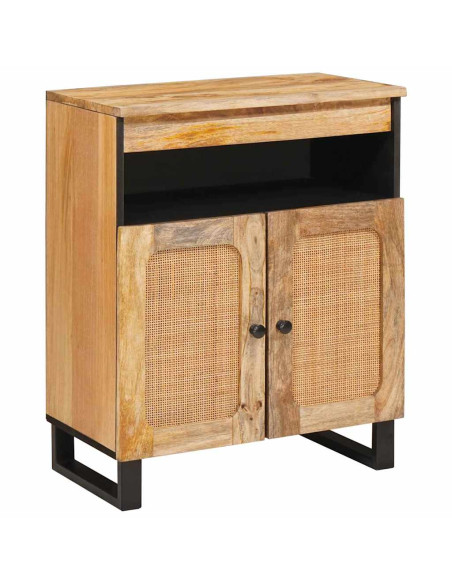 Credenza Marrone 60 x 33 x 75 cm Legno di mango massello