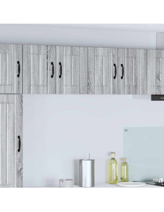 Armadi a pareti per cucina 2 pcs Grigio Sonoma 60 x 31 x 40 cm