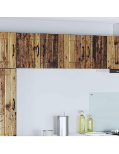 Armadi a pareti per cucina 2 pcs Legno vecchio 60 x 31 x 40 cm