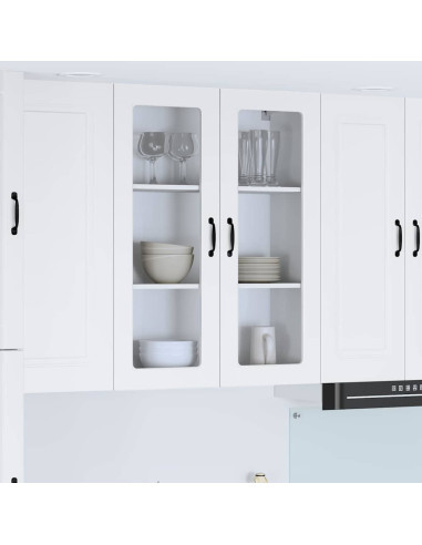 Pensile cucina Bianco 80 x 31 x 100 cm Legno multistrato