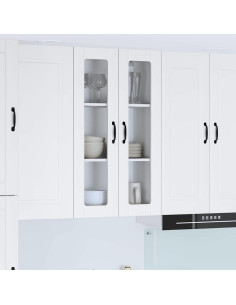 Pensile cucina Bianco 60 x 31 x 100 cm Legno multistrato