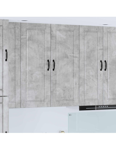 Mobile da cucina con porta Grigio cemento 40 x 31 x 100 cm