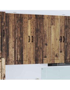 Mobile da cucina con lo scaffale Legno vecchio 40 x 31 x 100 cm