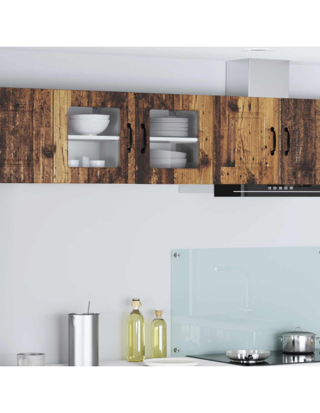 Mobile da cucina con porta 2 pcs Legno vecchio 40 x 31 x 40 cm