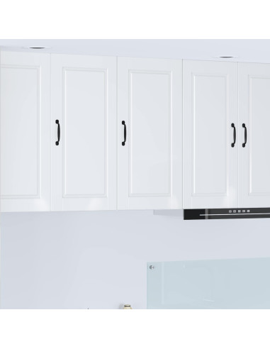 Mobile da cucina con lo scaffale Bianco Lucido 40 x 31 x 80 cm