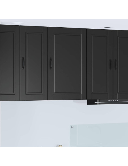 Mobile da cucina Nero 50 x 31 x 80 cm Legno multistrato