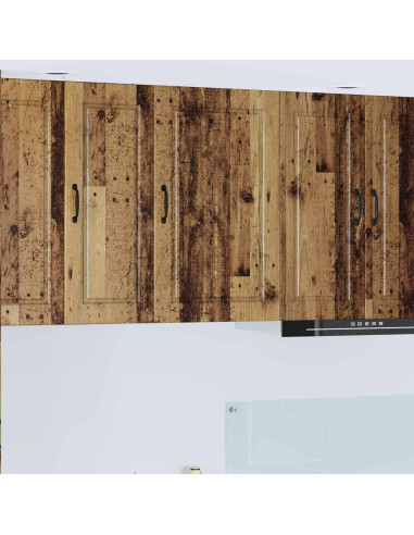 Mobile da cucina con lo scaffale Legno vecchio 50 x 31 x 80 cm