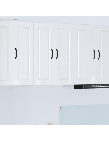 Mobile da cucina con lo scaffale Bianco Lucido 60 x 31 x 80 cm