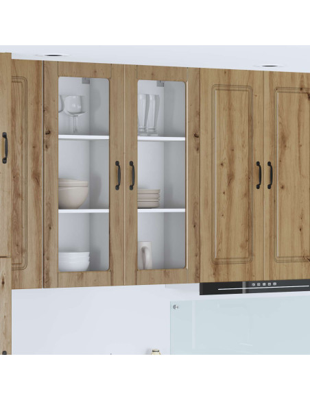 Mobile da cucina con porta Rovere artigianale 40 x 31 x 100 cm