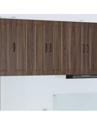 Mobile da cucina con lo scaffale Rovere Marrone 60 x 31 x 80 cm