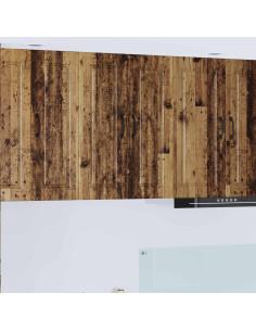 Mobile da cucina con lo scaffale Legno vecchio 60 x 31 x 80 cm