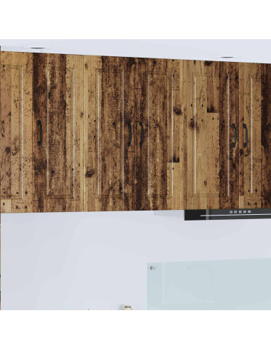 Mobile da cucina con lo scaffale Legno vecchio 60 x 31 x 80 cm