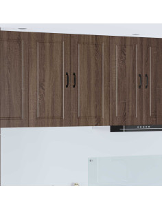 Mobile da cucina con lo scaffale Rovere Marrone 80 x 31 x 80 cm