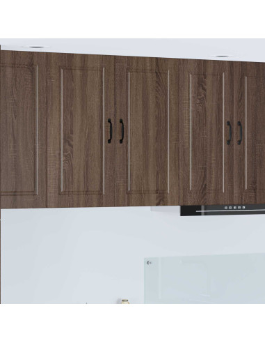 Mobile da cucina con lo scaffale Rovere Marrone 80 x 31 x 80 cm