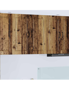 Mobile da cucina con lo scaffale Legno vecchio 80 x 31 x 80 cm