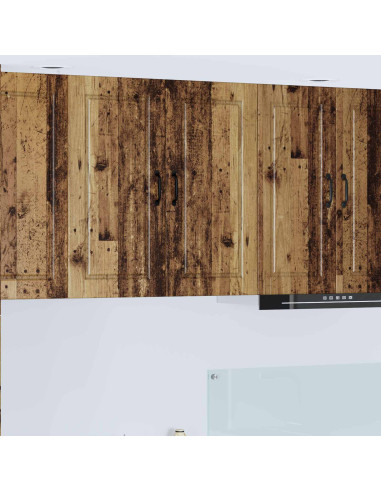 Mobile da cucina con lo scaffale Legno vecchio 80 x 31 x 80 cm