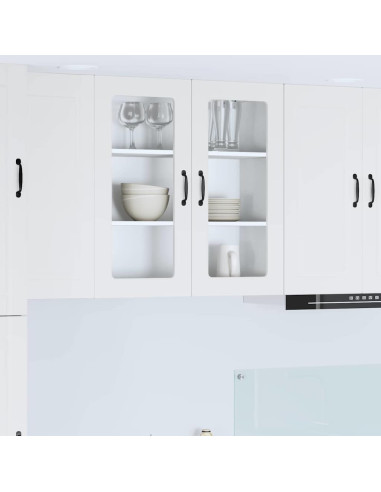 Mobile da cucina Bianco 80 x 31 x 80 cm Legno multistrato