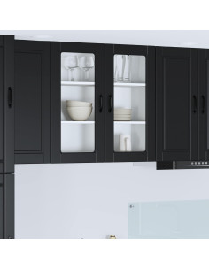 Mobile da cucina Nero 80 x 31 x 80 cm Legno multistrato