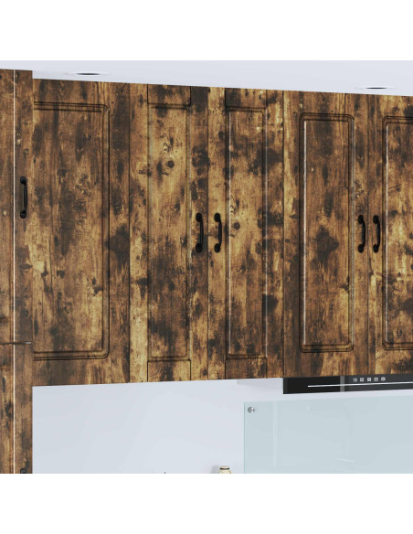Mobile da cucina Rovere fumé 30 x 31 x 100 cm Legno multistrato