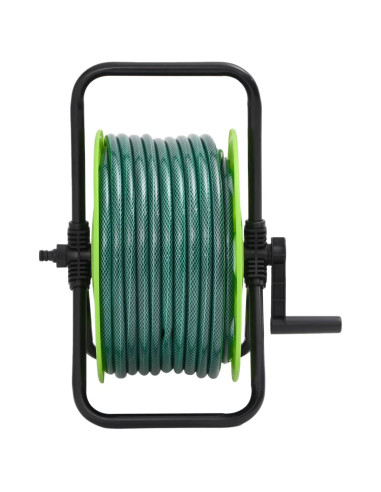 Avvolgitubo Verde Autoportante con Tubo 50 m PVC
