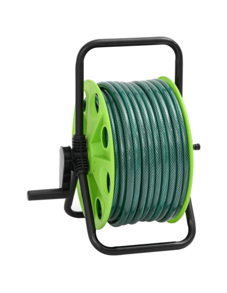 Avvolgitubo Verde Autoportante con Tubo 50 m PVC