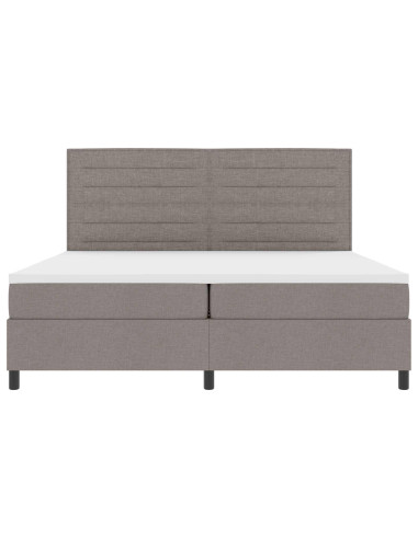 Letto a molle con materasso con led Talpa 200 x 200 cm Tessuto