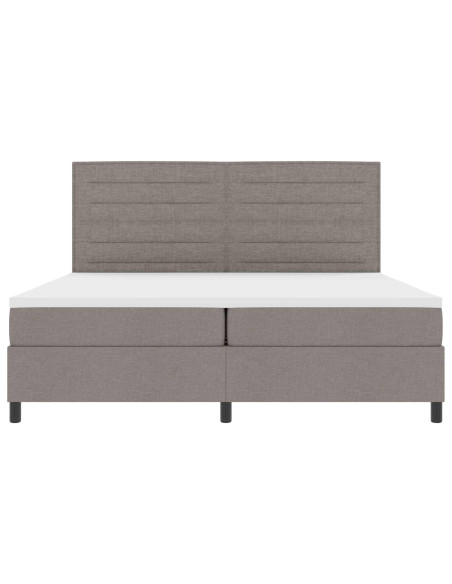 Letto a molle con materasso con led Talpa 200 x 200 cm Tessuto