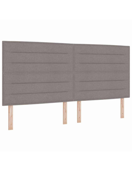 Letto a Sorgente LED con materasso Talpa 200 x 200 cm Tessuto