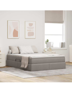Letto con contenitore e materasso Talpa 140 x 200 cm Poliestere