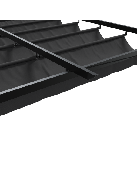 Gazebo Antracite 400 x 300 x 200 cm Poliestere