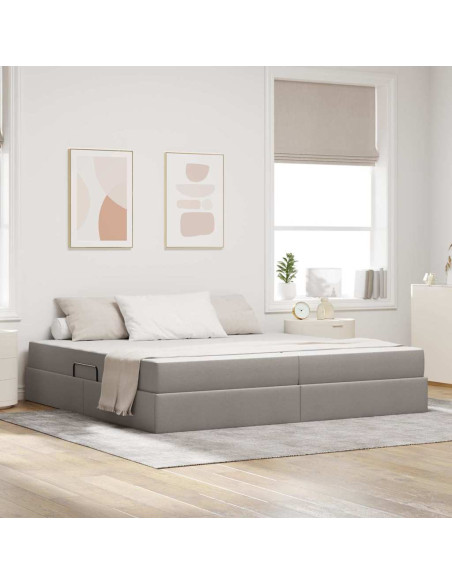 Letto con contenitore e materasso Talpa 200 x 200 cm Poliestere