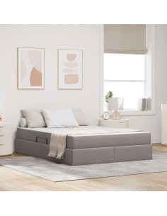 Letto con contenitore e materasso Talpa 140 x 200 cm Poliestere