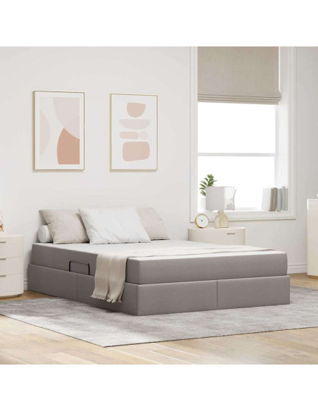 Letto con contenitore e materasso Talpa 140 x 200 cm Poliestere