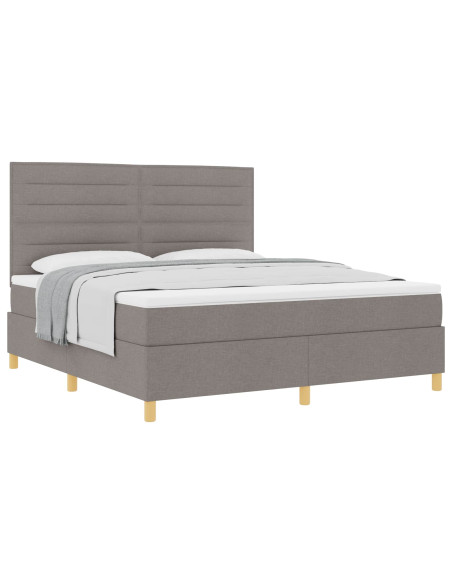 Letto a molle con materasso Talpa 180 x 200 cm Tessuto