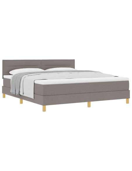 Letto a molle con materasso Talpa 180 x 200 cm Tessuto