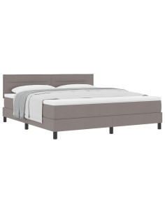 Letto a molle con materasso Talpa 180 x 200 cm Tessuto 2