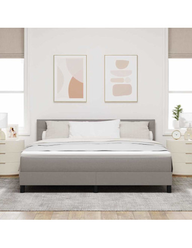 Letto a molle con materasso Talpa 180 x 200 cm Tessuto